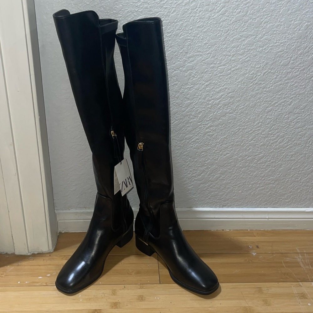 Zara Black Boots